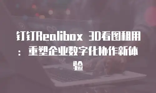 钉钉Realibox 3D看图租用：重塑企业数字化协作新体验