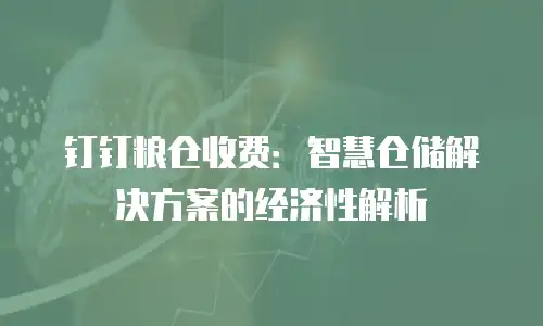 钉钉粮仓收费：智慧仓储解决方案的经济性解析
