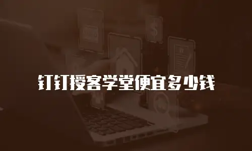 钉钉授客学堂便宜多少钱