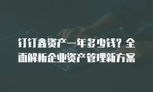 钉钉鑫资产一年多少钱？全面解析企业资产管理新方案