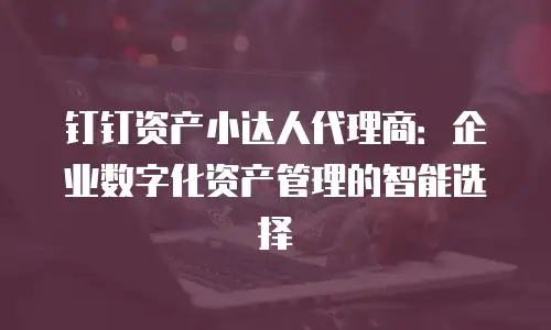 钉钉资产小达人代理商：企业数字化资产管理的智能选择