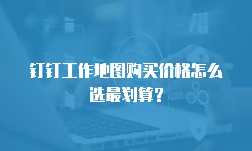 钉钉工作地图购买价格怎么选最划算？