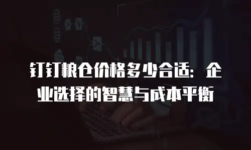 钉钉粮仓价格多少合适：企业选择的智慧与成本平衡