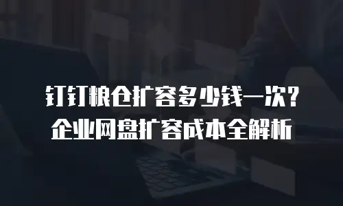 钉钉粮仓扩容多少钱一次？企业网盘扩容成本全解析