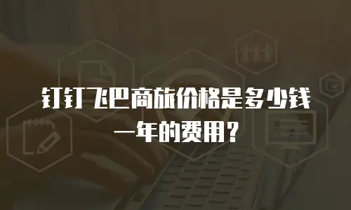 钉钉飞巴商旅价格是多少钱一年的费用？