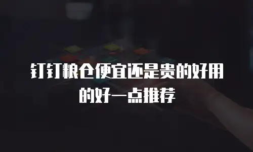 钉钉粮仓便宜还是贵的好用的好一点推荐