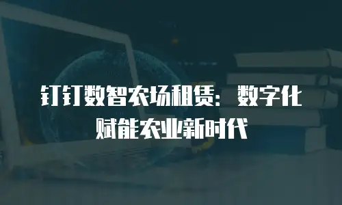 钉钉数智农场租赁：数字化赋能农业新时代