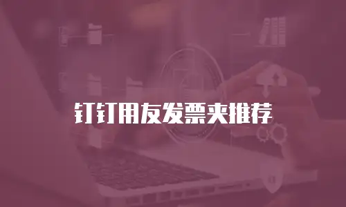 钉钉用友发票夹推荐