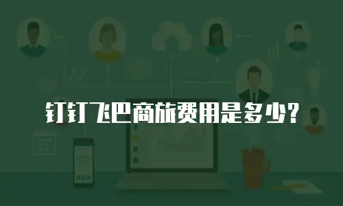 钉钉飞巴商旅费用是多少？