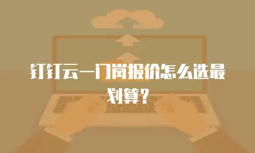 钉钉云一门岗报价怎么选最划算？