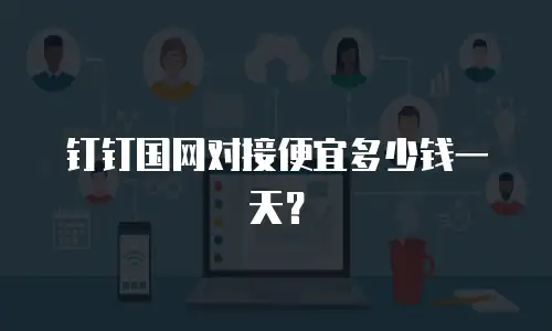 钉钉国网对接便宜多少钱一天？