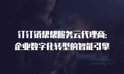 钉钉销帮帮服务云代理商：企业数字化转型的智能引擎