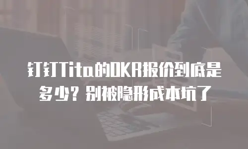 钉钉Tita的OKR报价到底是多少？别被隐形成本坑了