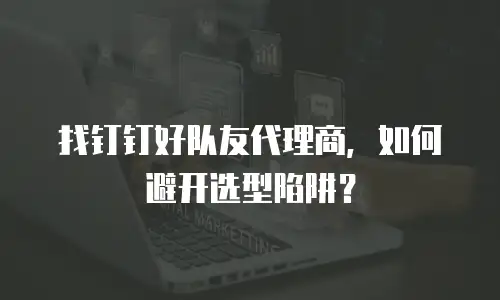 找钉钉好队友代理商，如何避开选型陷阱？
