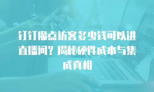 钉钉魔点访客多少钱可以进直播间？揭秘硬件成本与集成真相