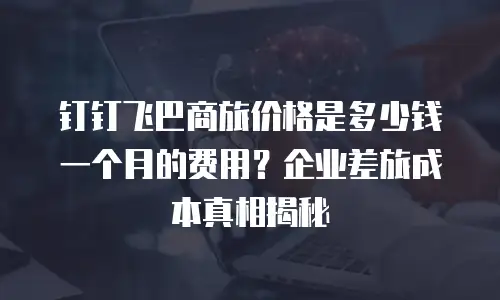 钉钉飞巴商旅价格是多少钱一个月的费用？企业差旅成本真相揭秘