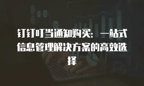 钉钉叮当通知购买：一站式信息管理解决方案的高效选择