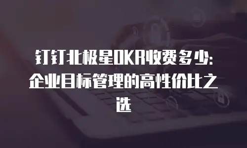 钉钉北极星OKR收费多少：企业目标管理的高性价比之选