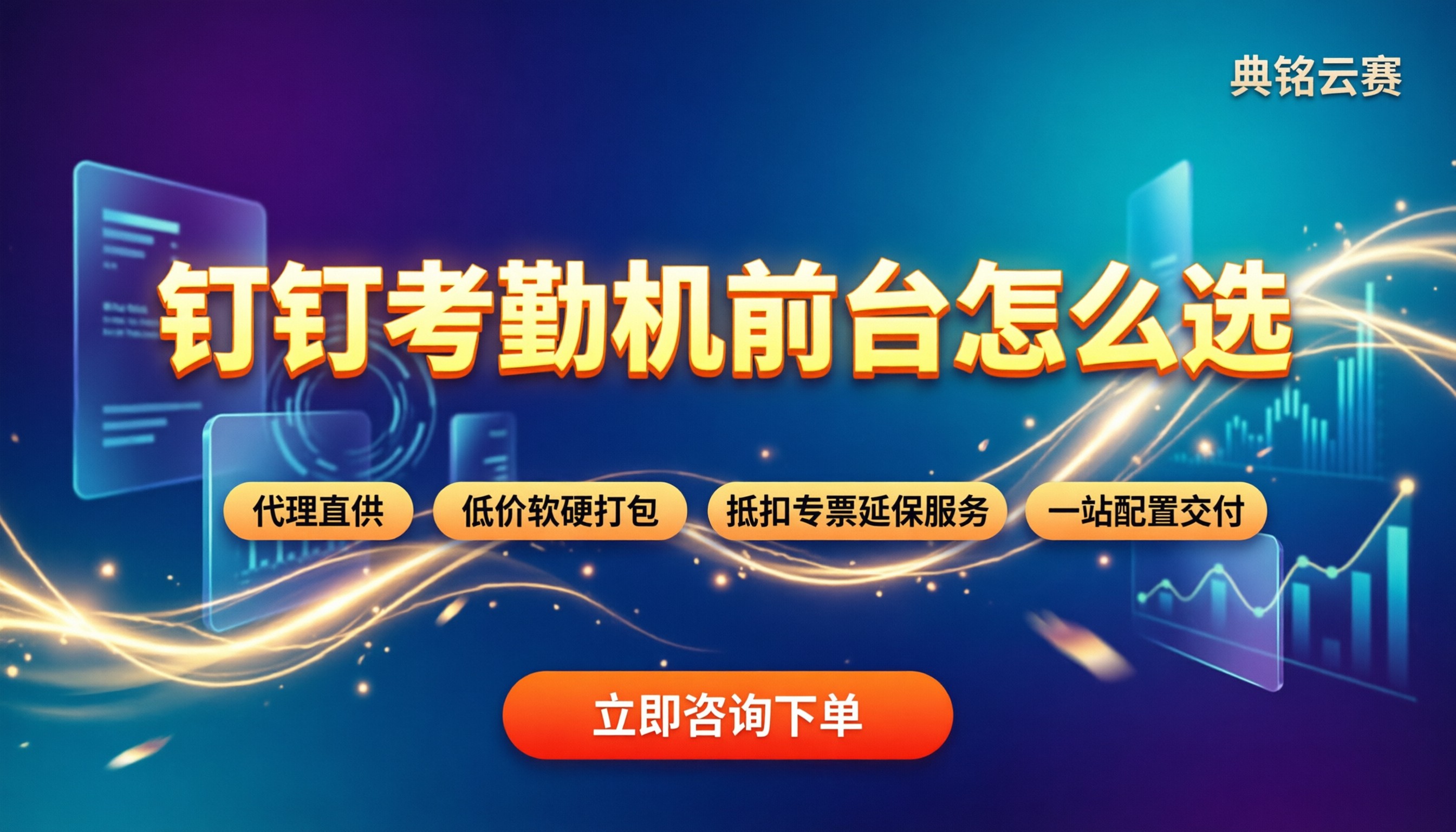 钉钉智能考勤机前台:怎么选最划算?代理折扣避坑指南