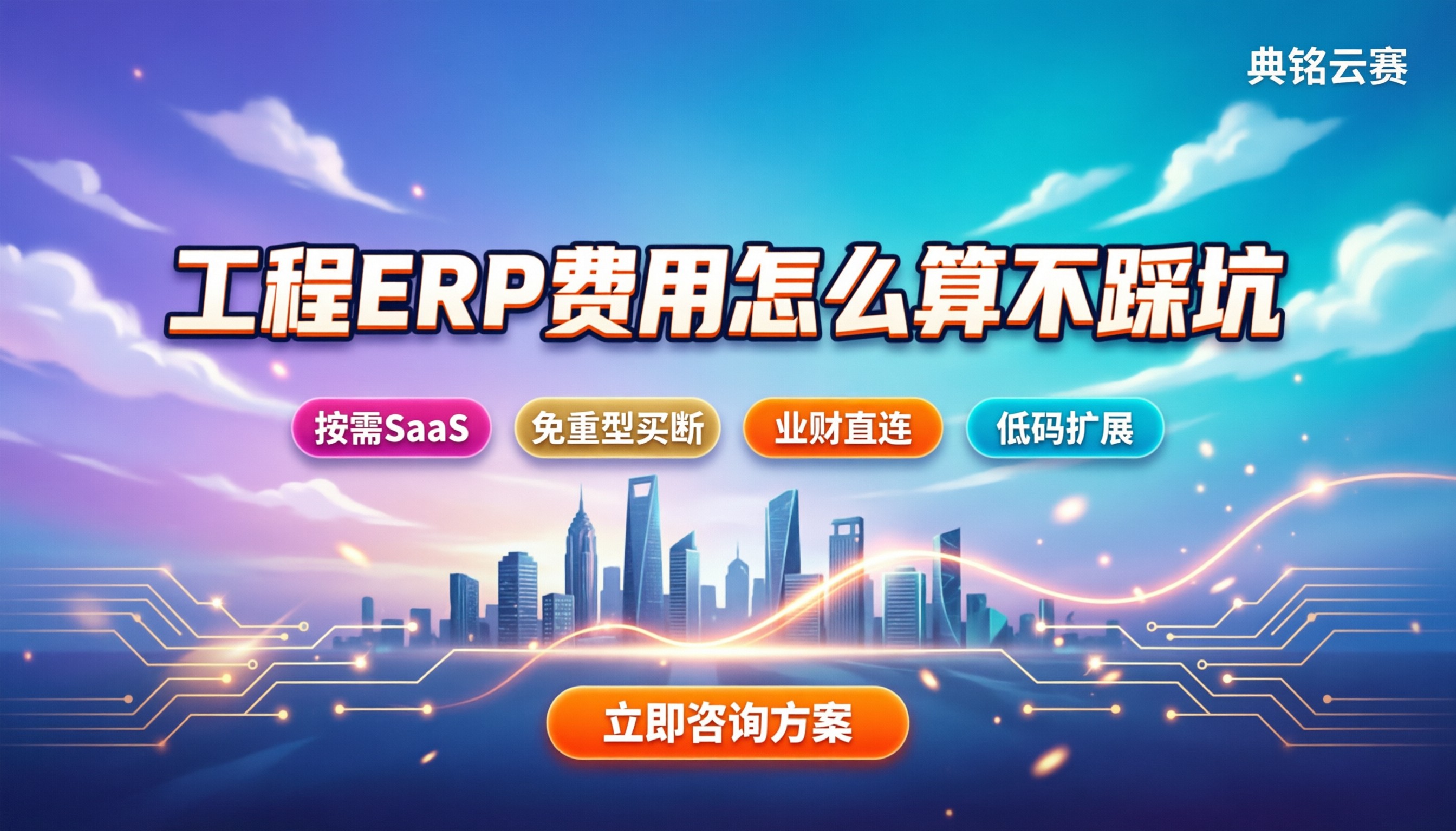 工程项目erp管理软件费用:怎么算才不踩坑?