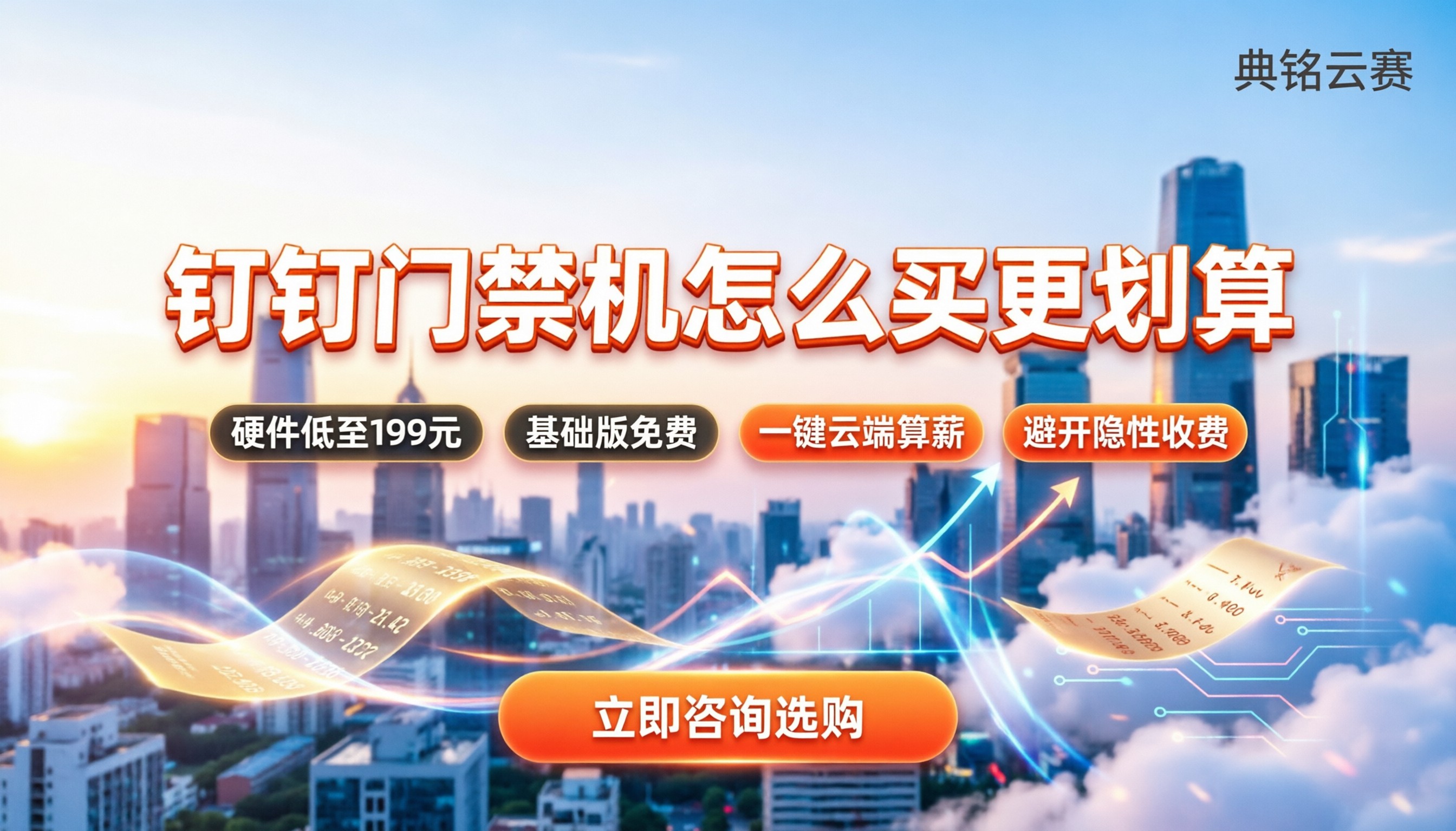钉钉考勤门禁机收费标准：怎么买更划算