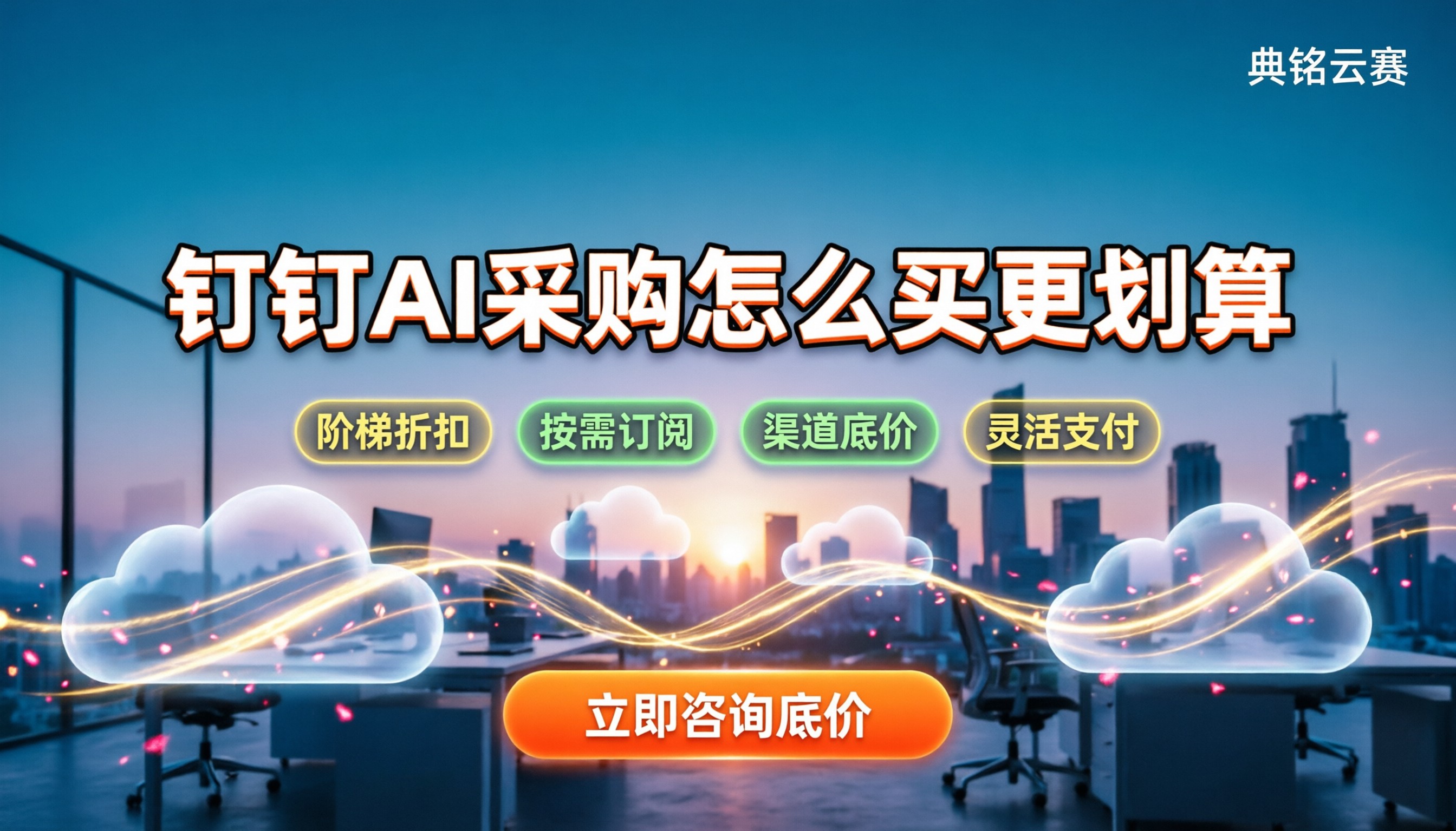 钉钉AI定制和采购成品价格对比:怎么买更划算