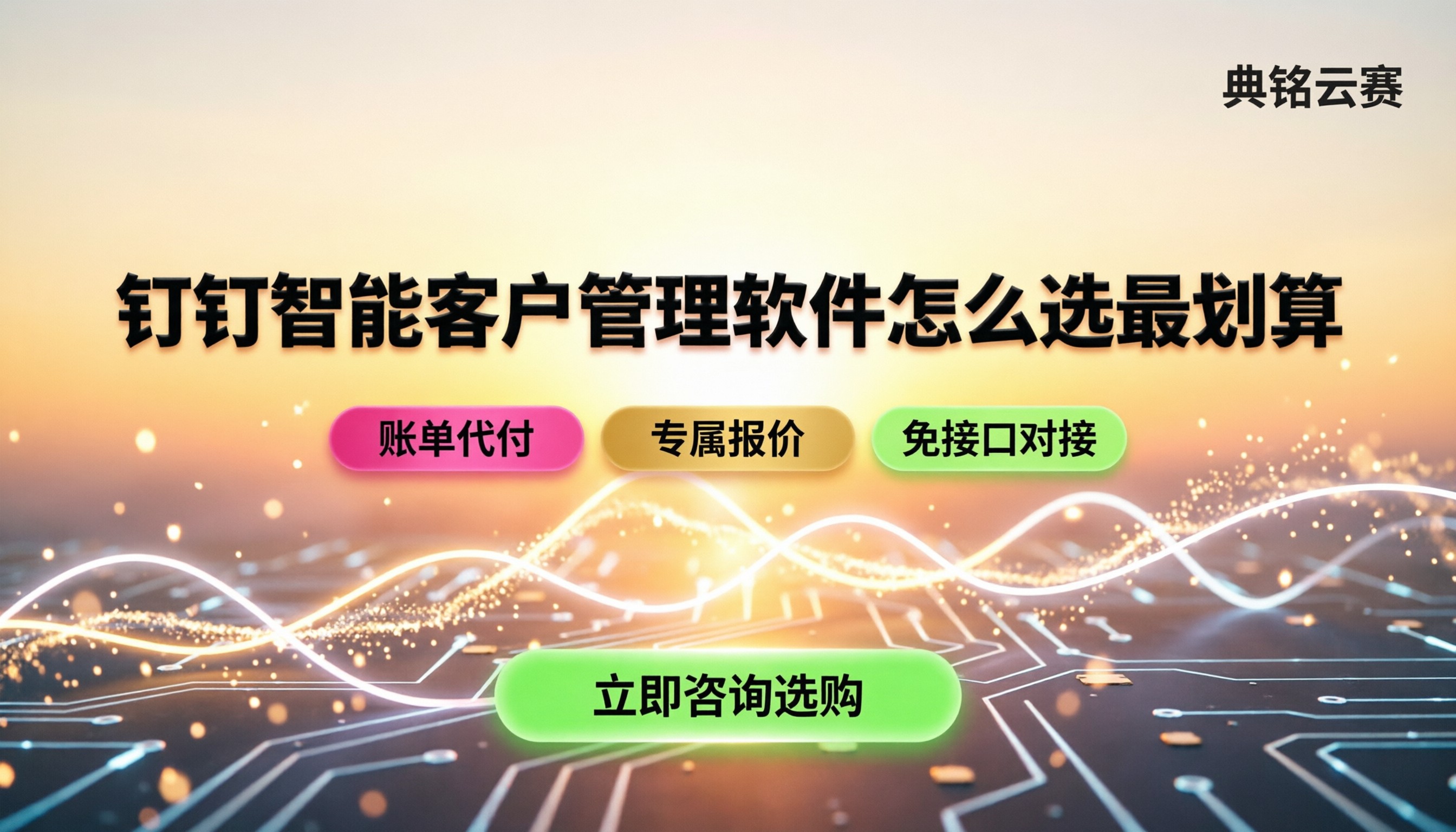 钉钉智能客户管理软件：怎么选最划算？代理折扣怎么谈