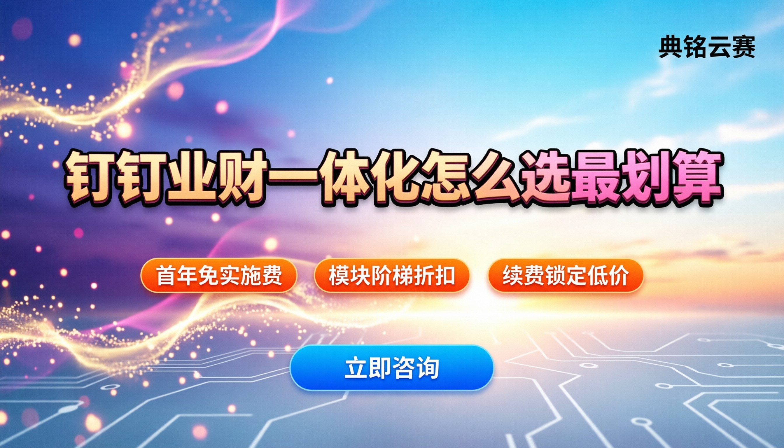 钉钉业财管理一体化怎么选型：找谁买最划算
