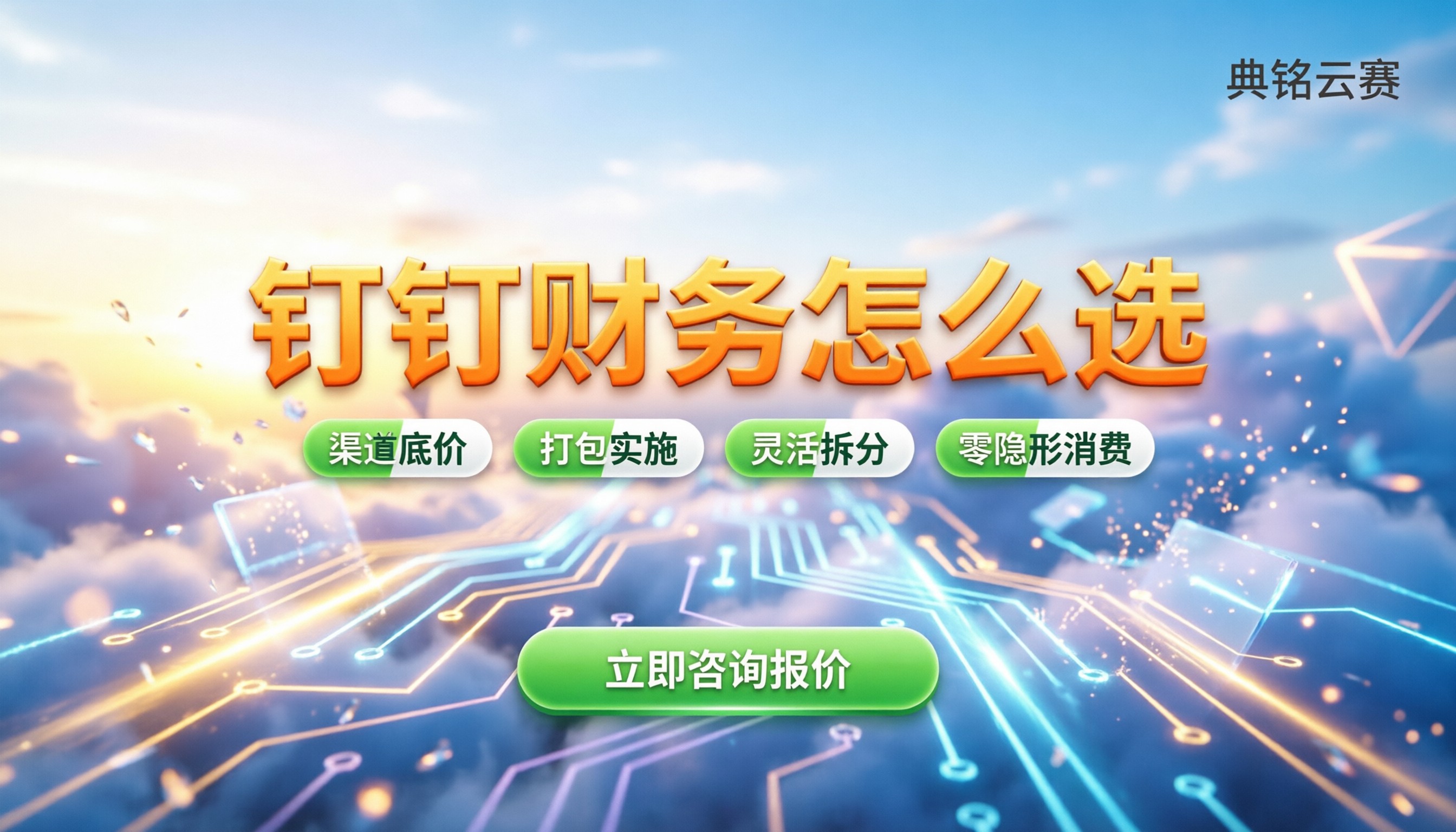 钉钉智能财务费用多少:今年选服务商怎么比?