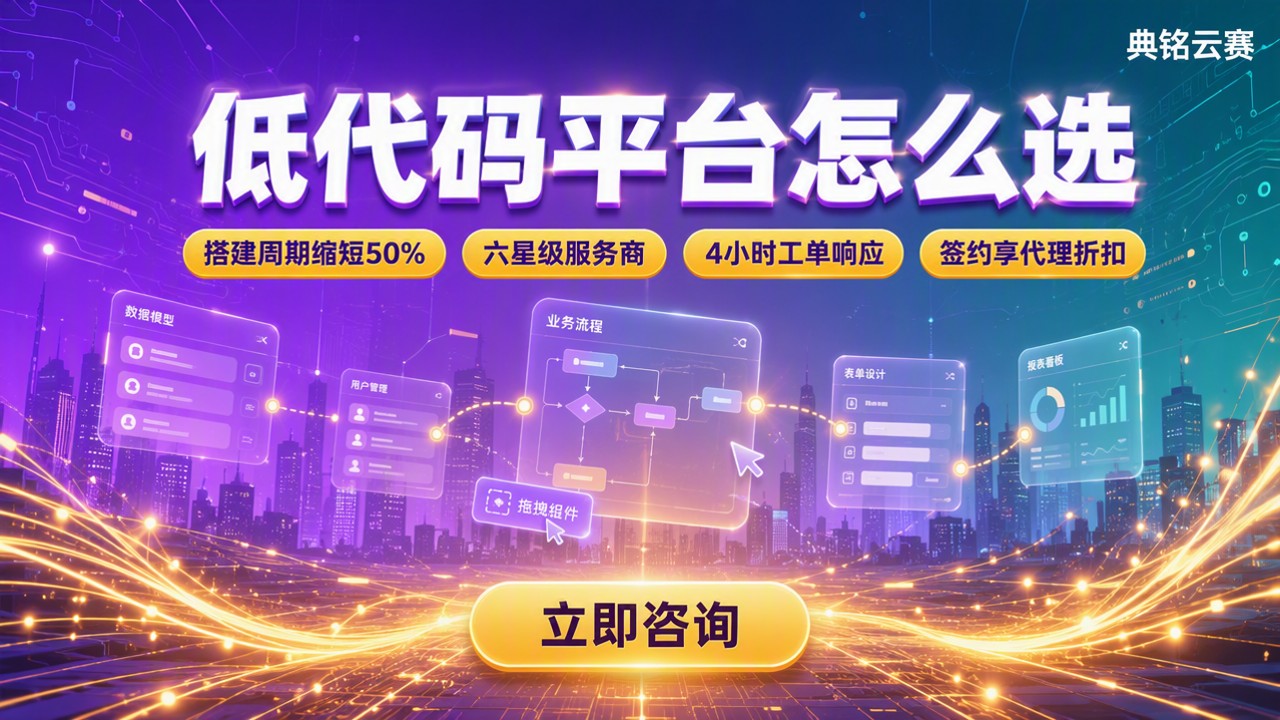 阿里云低代码平台排名：服务商怎么选？