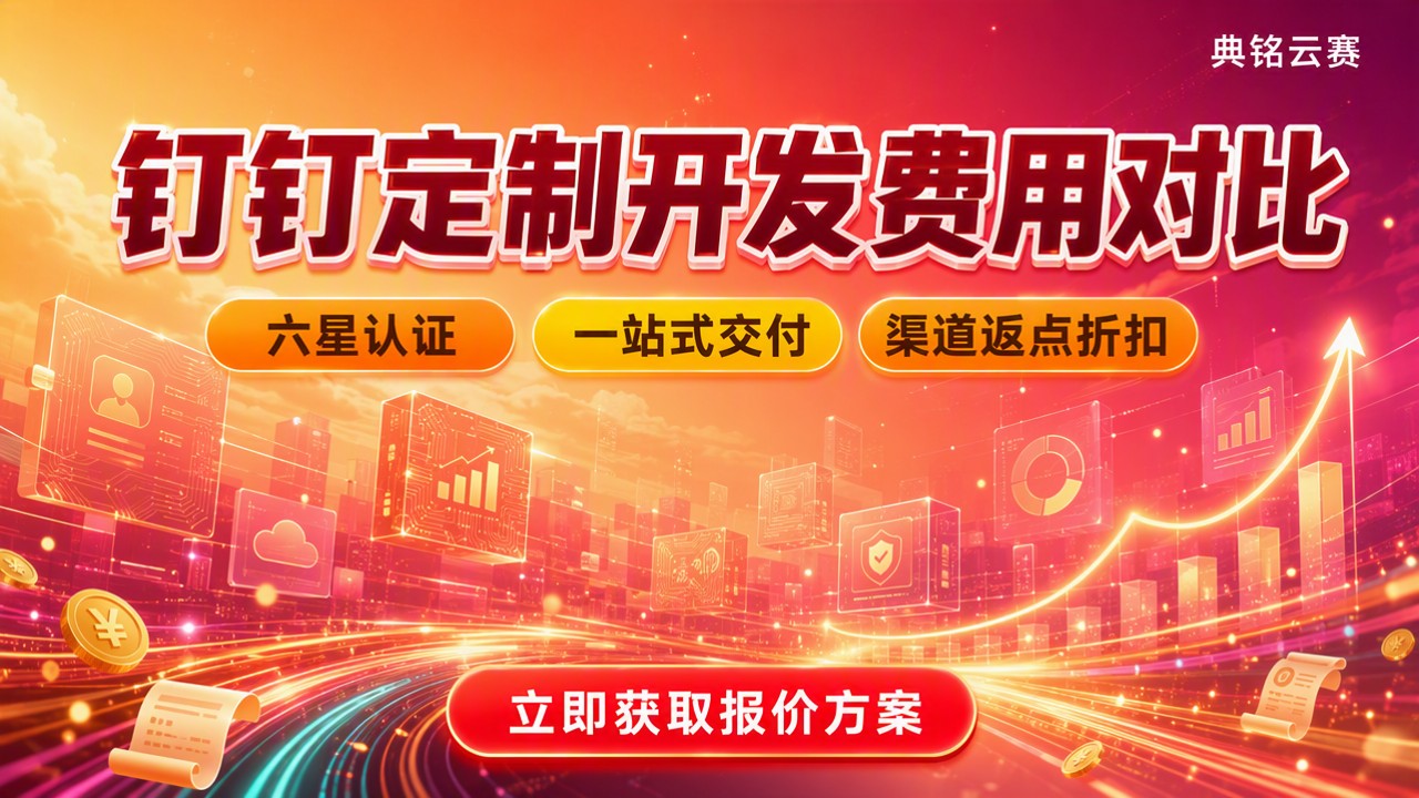 钉钉定制开发费用多少:服务商对比怎么选