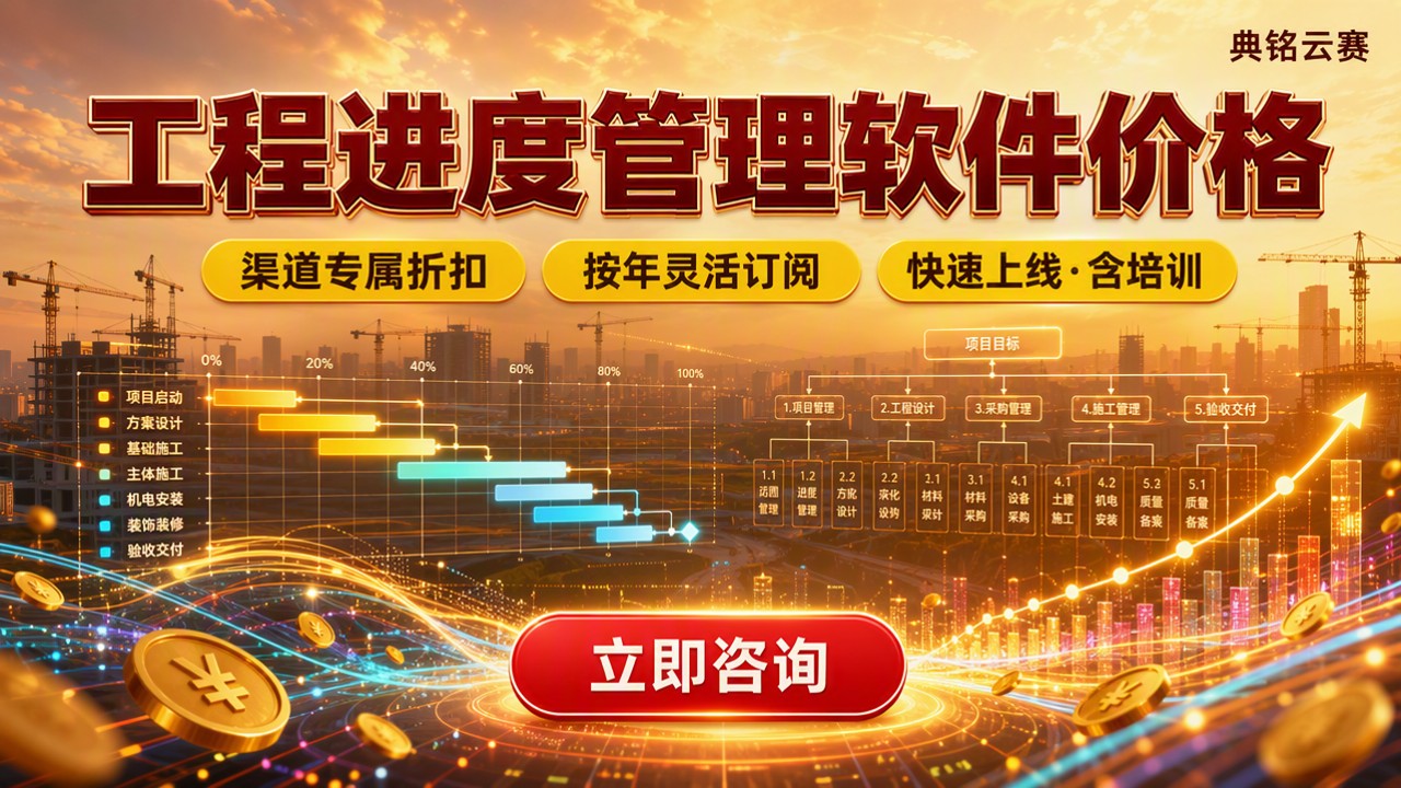 工程进度管理软件价格：怎么选更划算