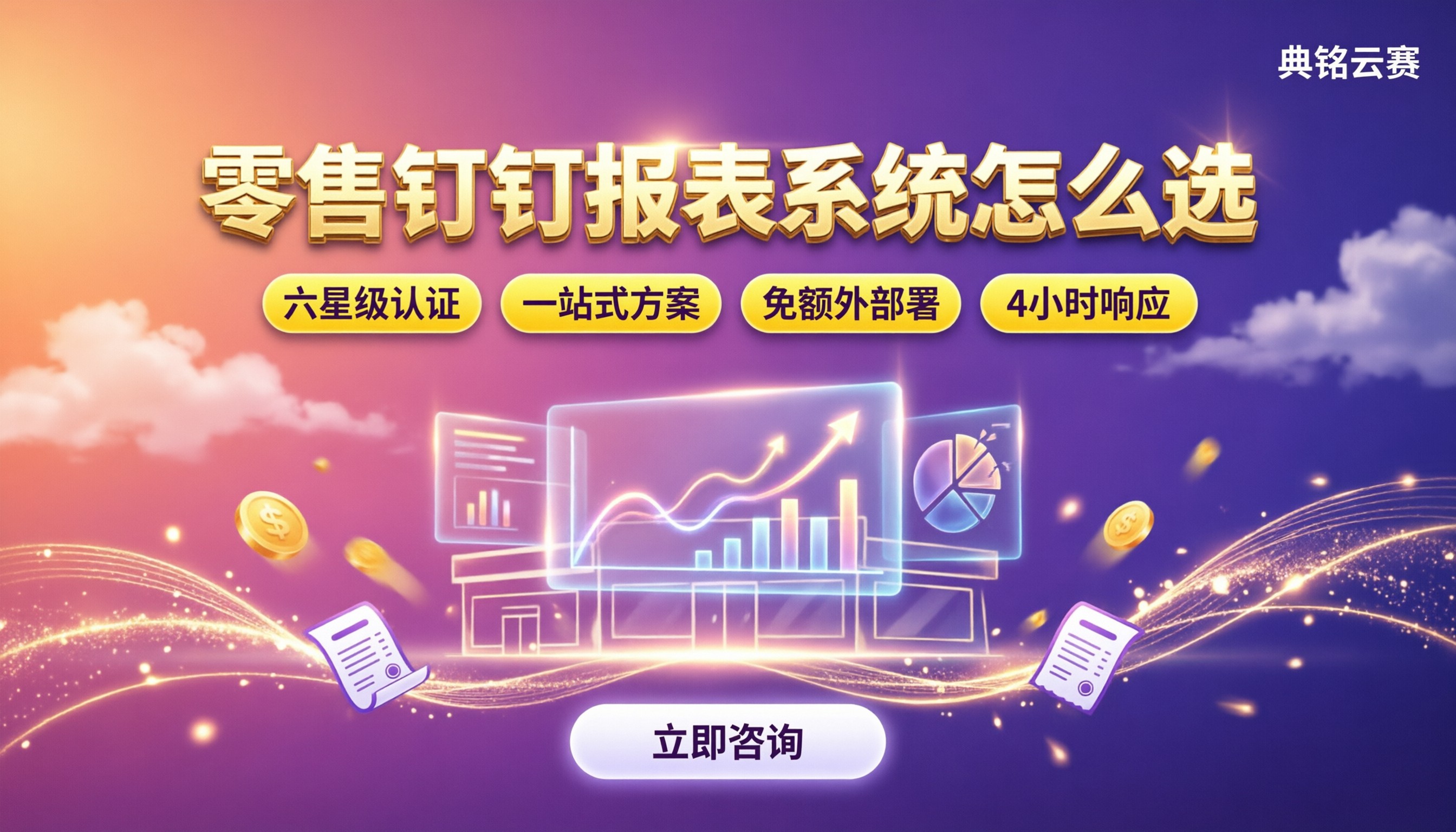 零售行业钉钉销售报表系统怎么选:服务商对比