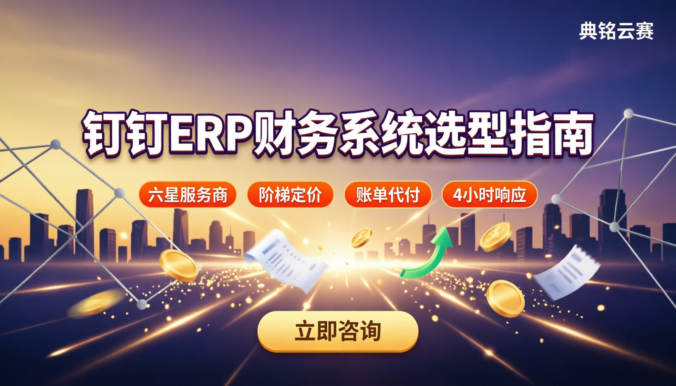 钉钉erp财务系统怎么选：代理商对比与费用避坑