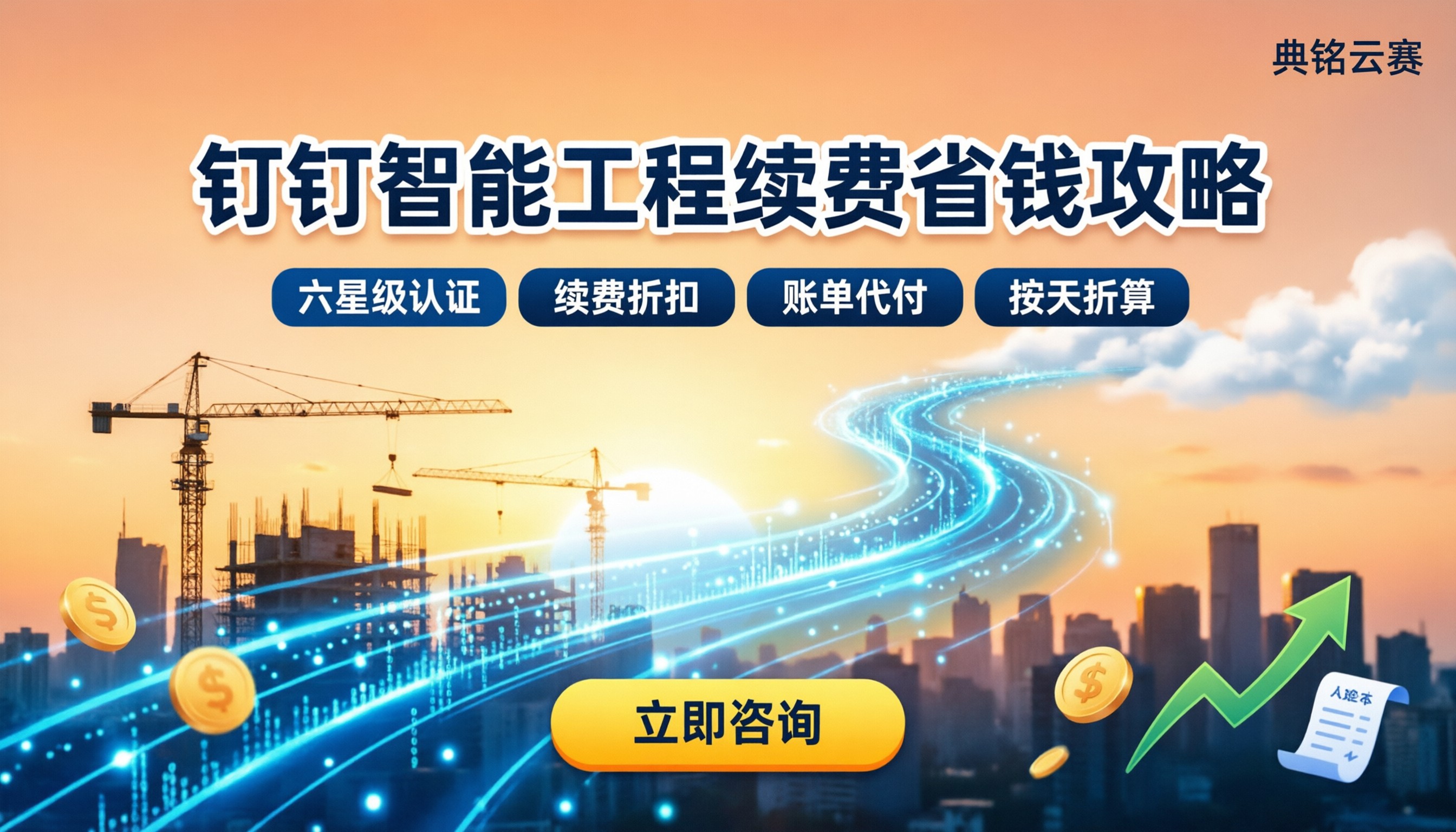 钉钉智能工程每年续费多少钱？代理怎么选