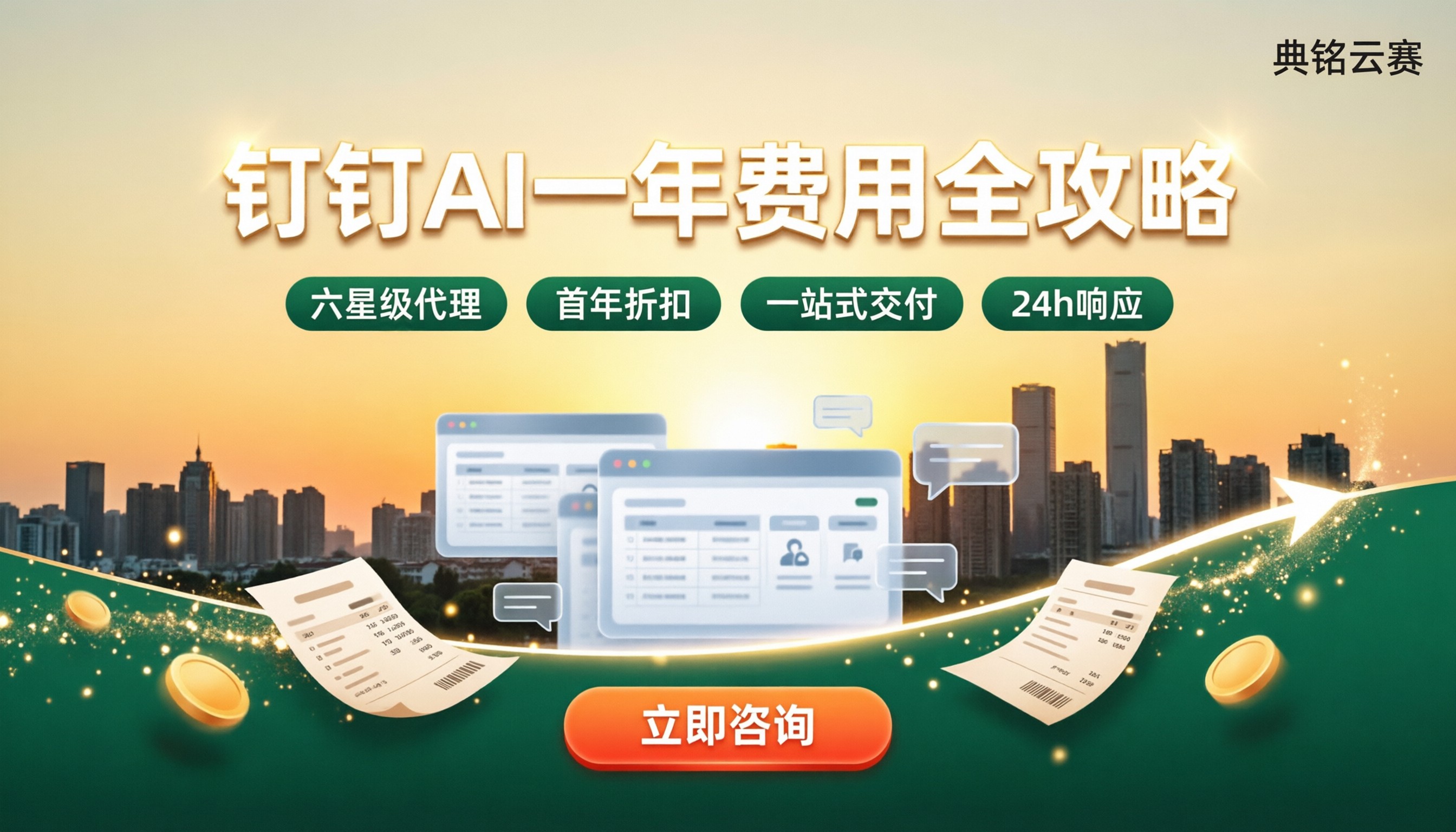 钉钉AI一年需要多少费用：代理对比怎么选