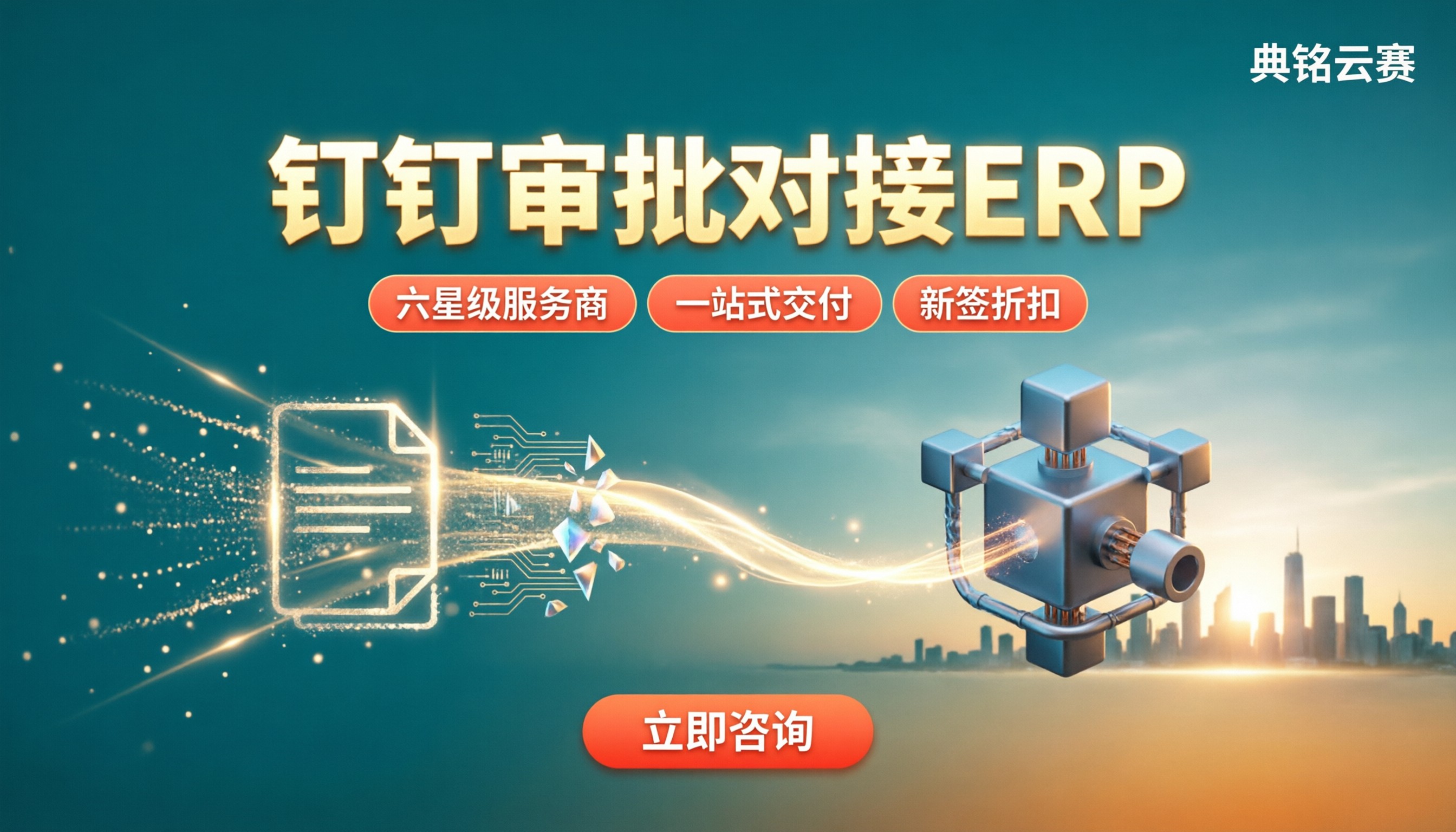 钉钉审批对接ERP怎么选？最新服务商方案对比