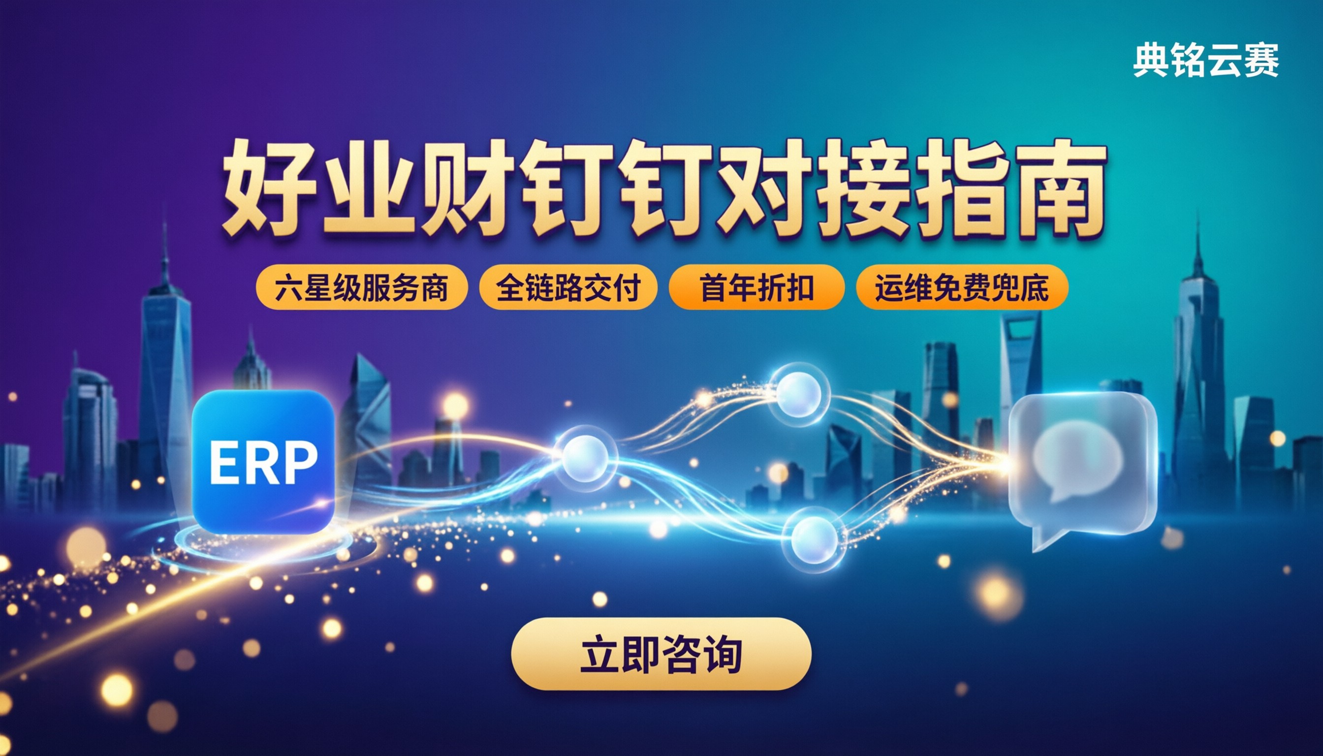 畅捷通好业财钉钉对接:服务商怎么选更靠谱