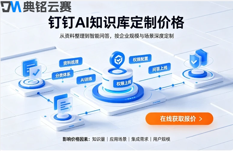 钉钉AI知识库定制价格：企业搭建专属AI知识库需要多少钱