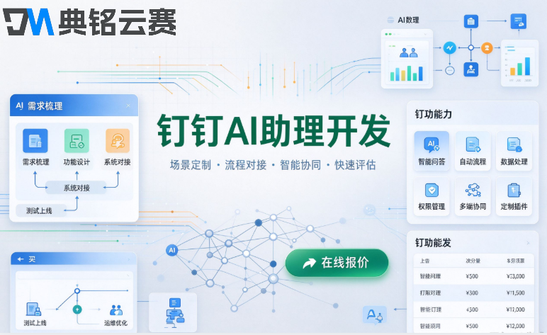 钉钉AI助理开发多少钱：钉钉AI助理定制开发流程与费用