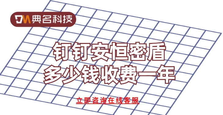 企业数据安全：钉钉安恒密盾多少钱收费一年
